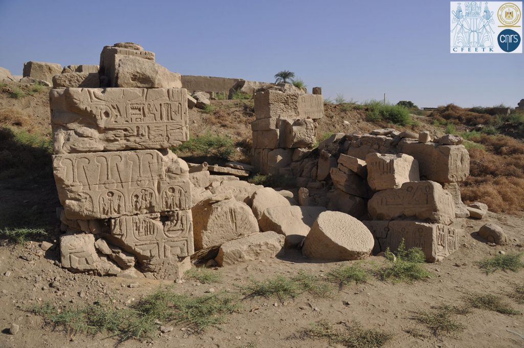 Porte de Ramsès III à Karnak
