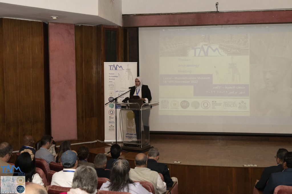 Theban Archaeology Meeting — Dr. Amira Fawzy Ali
