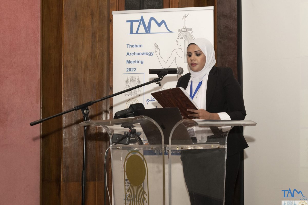 Theban Archaeology Meeting — Dr. Amira Fawzy Ali