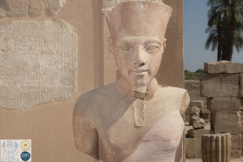Tutankhamun's statue of Amun