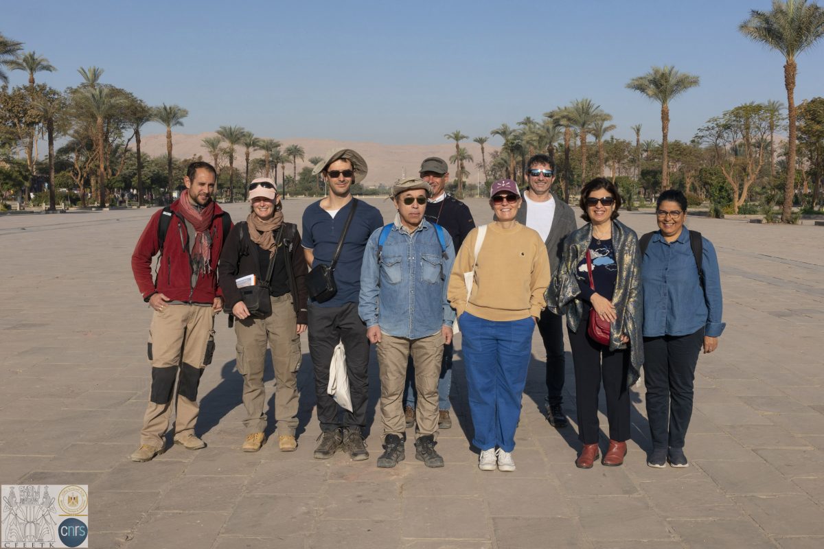 Visite de la délégation régionale du CNRS à Karnak pour la prévention et la sécurité