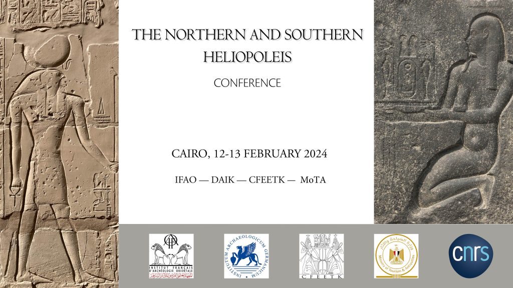The Northern and Southern Heliopoleis (CFEETK - IFAO - DAIK) — Poster by Fl. Pirou (CFEETK-CNRS)